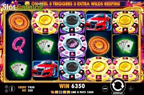 Скрин9. Vegas Nights (Pragmatic Play) слот