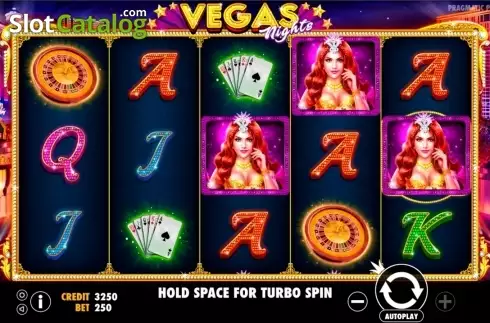 Скрин2. Vegas Nights (Pragmatic Play) слот