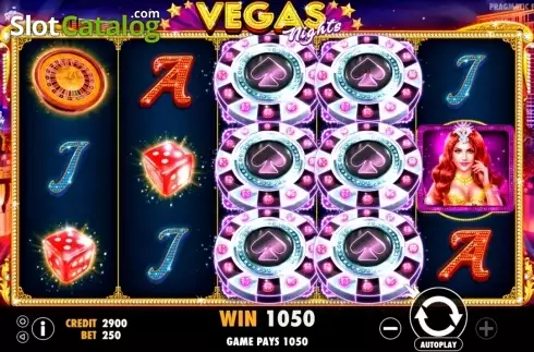 Скрин5. Vegas Nights (Pragmatic Play) слот