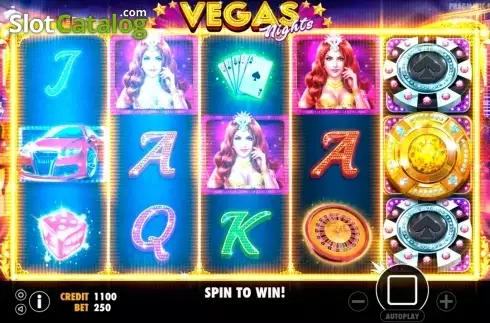 Скрин6. Vegas Nights (Pragmatic Play) слот