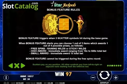 Скрин8. Star Jackpots слот