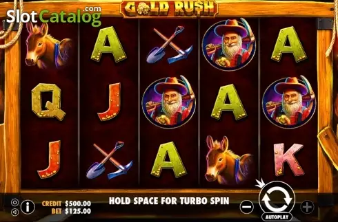 Скрин3. Gold Rush (Pragmatic Play) слот