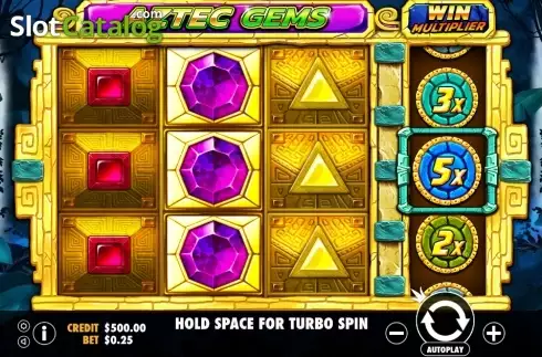 Скрин3. Aztec Gems (Pragmatic Play) слот