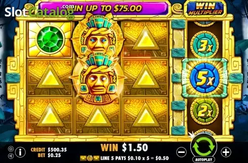 Скрин5. Aztec Gems (Pragmatic Play) слот