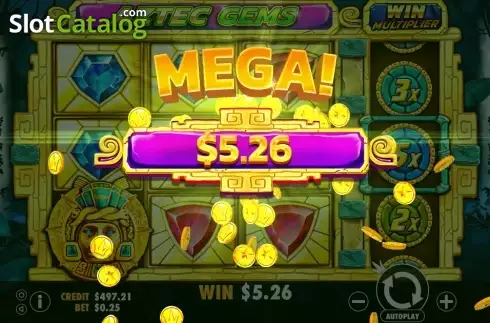 Скрин7. Aztec Gems (Pragmatic Play) слот