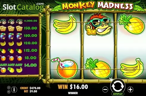 Скрин6. Monkey Madness слот