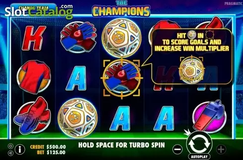 Скрин6. The Champions слот
