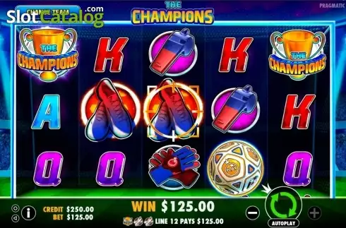 Скрин7. The Champions слот