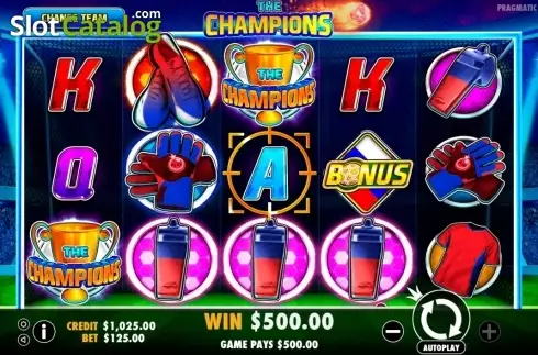 Скрин8. The Champions слот