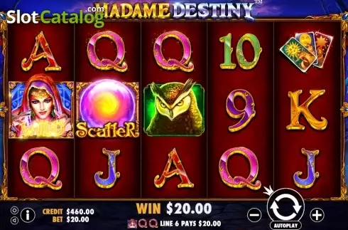 Скрин7. Madame Destiny слот
