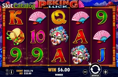 Скрин3. Peking Luck (Pragmatic Play) слот