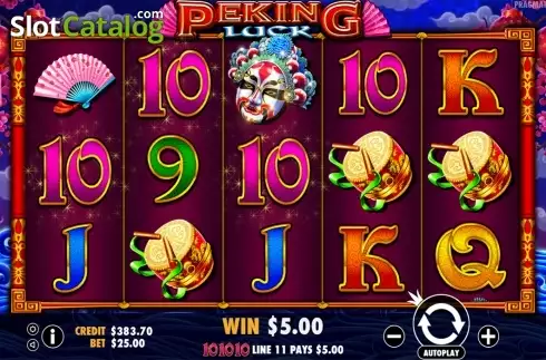 Скрин5. Peking Luck (Pragmatic Play) слот