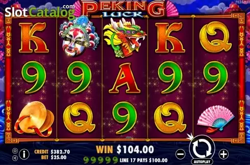 Скрин6. Peking Luck (Pragmatic Play) слот