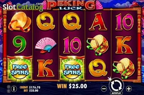 Скрин7. Peking Luck (Pragmatic Play) слот
