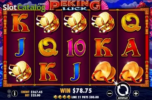Скрин8. Peking Luck (Pragmatic Play) слот