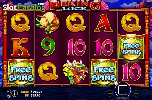 Скрин9. Peking Luck (Pragmatic Play) слот