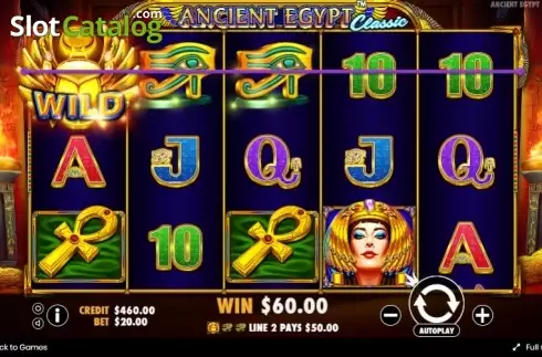 Скрин3. Ancient Egypt Classic слот