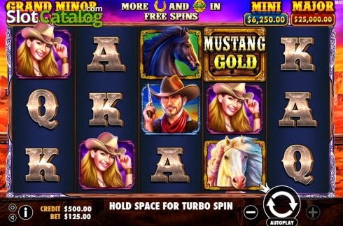 Скрин2. Mustang Gold слот