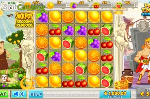 Скрин2. The Fruit Frenzy Celebration слот
