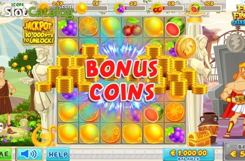 Скрин4. The Fruit Frenzy Celebration слот