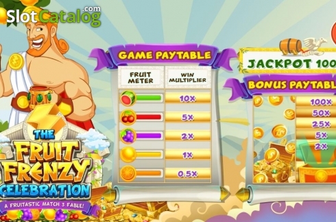Скрин9. The Fruit Frenzy Celebration слот