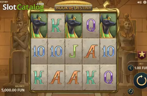Скрин3. Book of Destiny слот