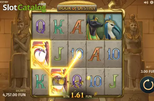 Скрин4. Book of Destiny слот