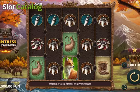 Скрин3. Huntress Wild Vengeance слот