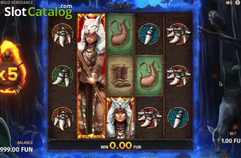 Скрин8. Huntress Wild Vengeance слот