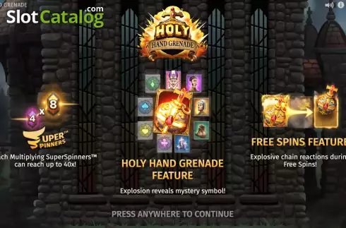 Скрин2. Holy Hand Grenade слот