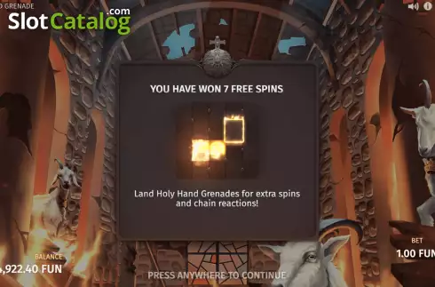 Скрин6. Holy Hand Grenade слот