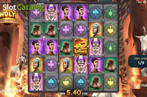 Скрин7. Holy Hand Grenade слот