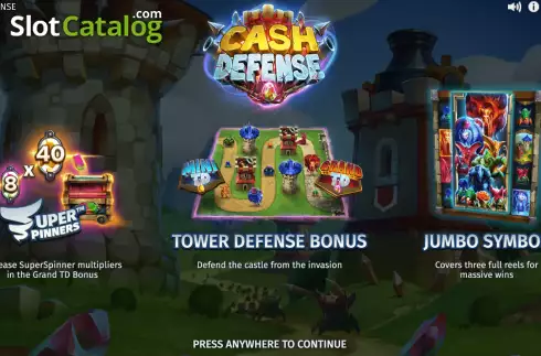 Скрин2. Cash Defense слот
