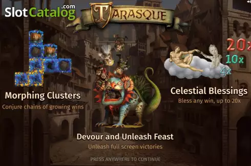 Скрин2. Tarasque слот