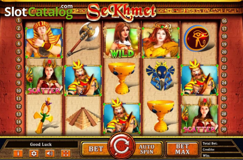 Скрин2. Sekhmet слот