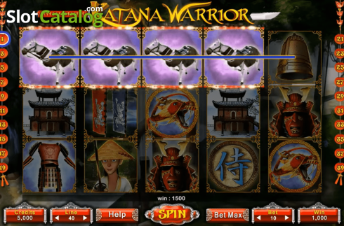 Скрин4. Katana Warrior слот