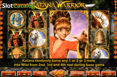 Скрин5. Katana Warrior слот