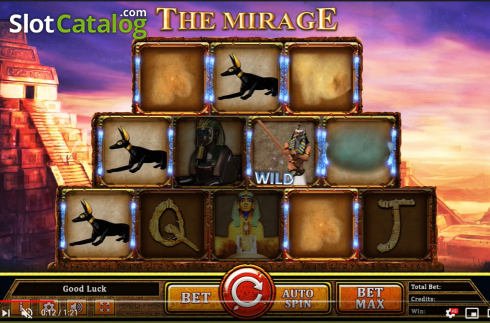 Скрин2. The Mirage слот