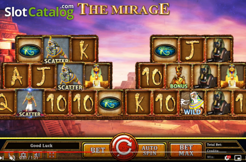 Скрин3. The Mirage слот