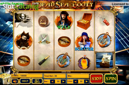 Скрин2. Dead Sea Booty слот