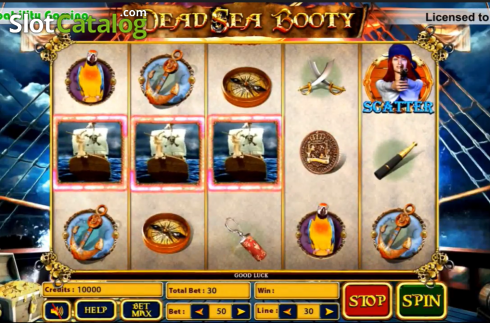Скрин3. Dead Sea Booty слот