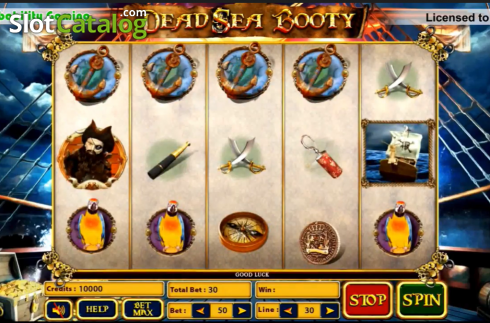 Скрин4. Dead Sea Booty слот