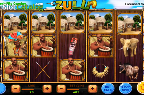 Скрин2. Zulu слот