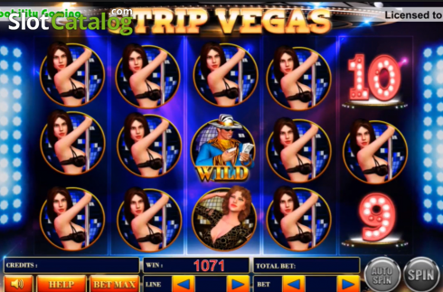 Скрин2. Strip Vegas слот