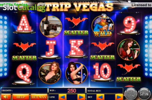Скрин3. Strip Vegas слот