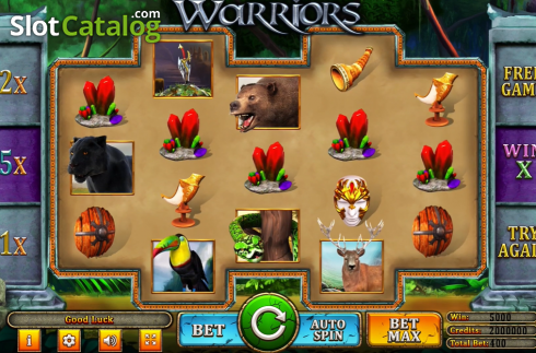 Скрин2. Warriors слот