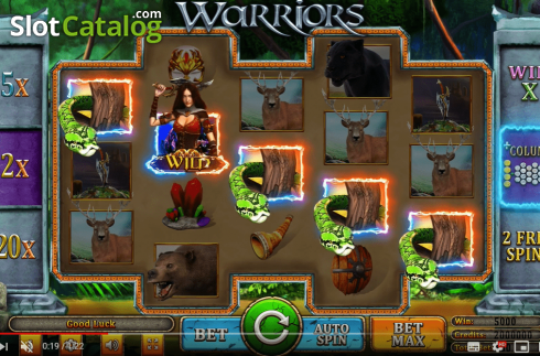 Скрин3. Warriors слот