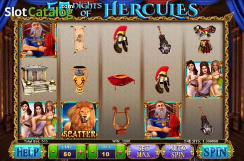 Скрин2. 50 Nights of Hercules слот