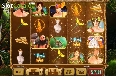 Скрин2. Satyr and Nymph (Probability Gaming) слот