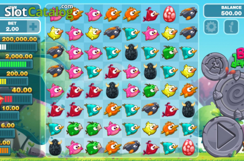 Скрин4. Bird Jewelled слот